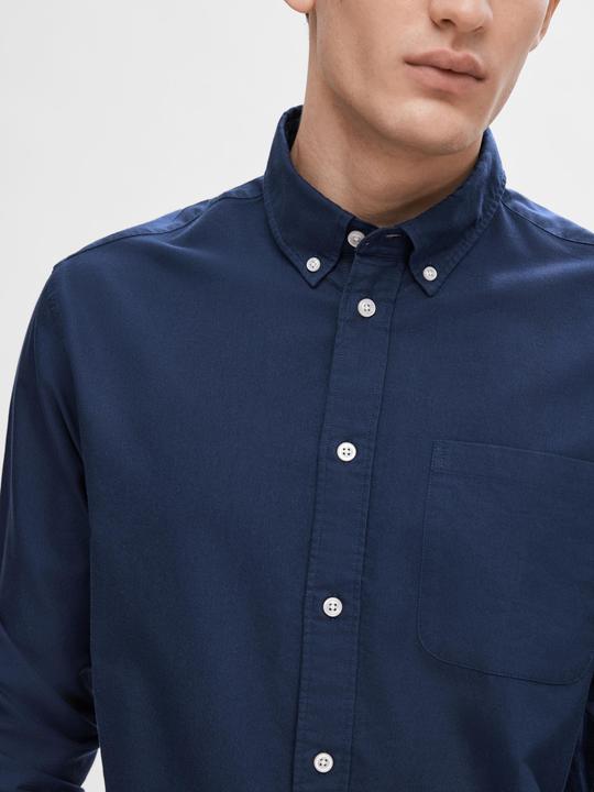 Actual product image Selected Homme Slhregrick-Ox Shirt Ls Noos (3XL)