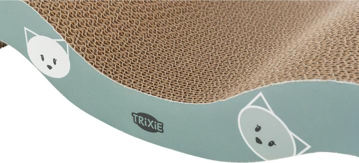 Actual product image Trixie Scratch wave Mimi (9 cm, Brown, Turquoise)