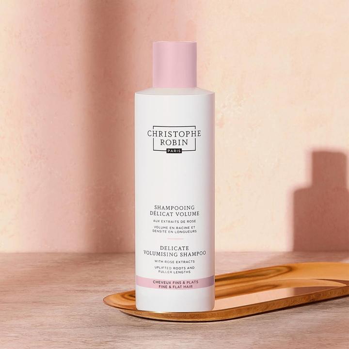 Produktbild Christophe Robin Delicate Volumising Shampoo with Rose Extracts (250 ml, Flüssiges Shampoo)