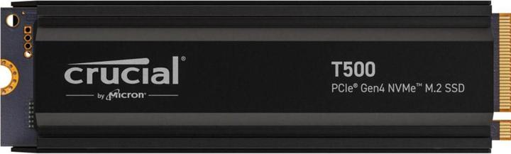 Produktbild Crucial T500 mit Kühlkörper (1000 GB, M.2 2280)