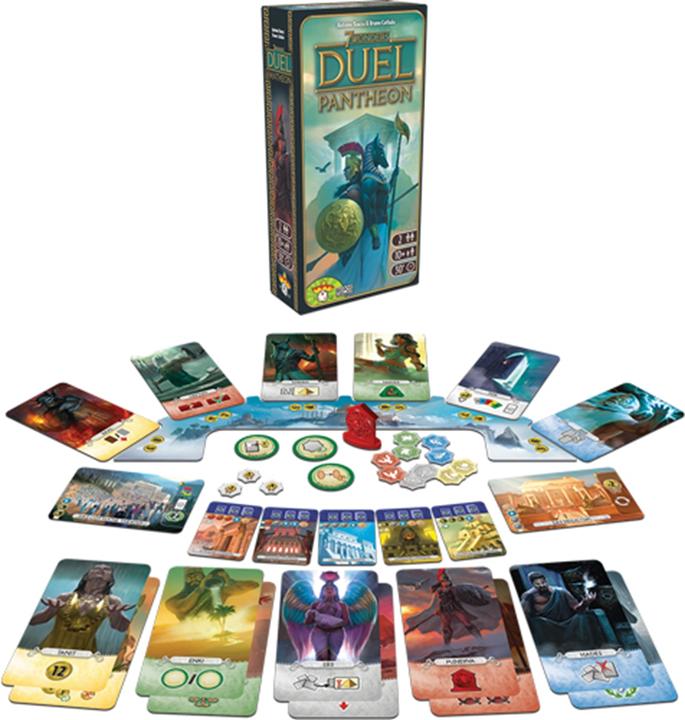 Actual product image Repos Production 7 Wonders Duel Pantheon expansion (German)