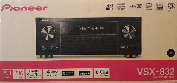 Image du produit Pioneer Vsx-832 (5.1 canaux, FM, AM)