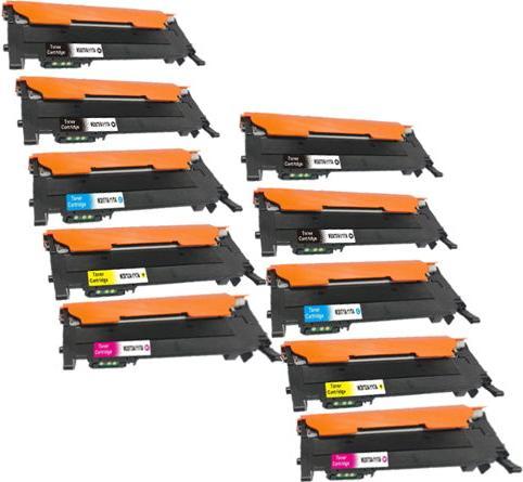 Actual product image Hermex Compatible HP Color Laser MFP178nwg Toner Cartridges (M, C, Y, FC)