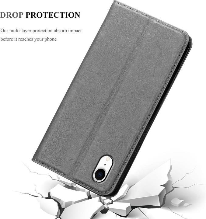 Actual product image Cadorabo Book Invis. Magnet sleeve (Apple iPhone XR)