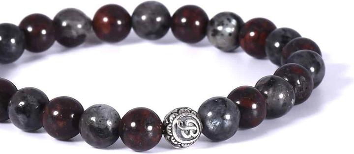 Actual product image Balibay Keano (20 cm, 925 Sterling silver, Labradorite, Agate, Gemstone)