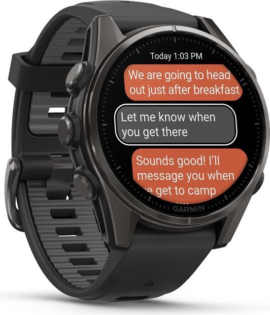 Image du produit Garmin Fenix 8 AMOLED Sapphire Titan (43 mm)