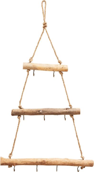 Produktbild VBS Treibholz-Leiter zum Hängen, mit Haken, 38 x 76 cm (38 x 76 cm)