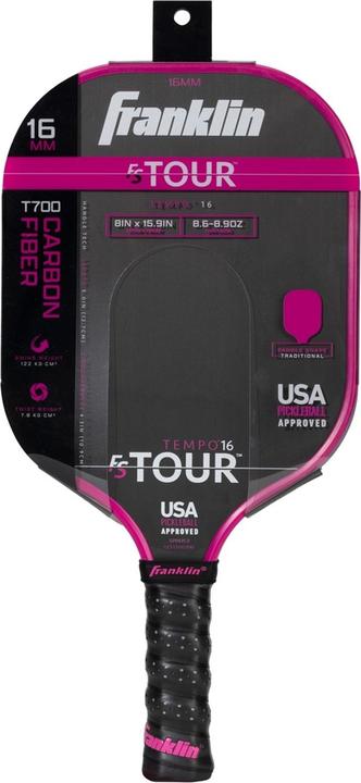 Actual product image Franklin FS Tour Tempo Pickleball Paddle