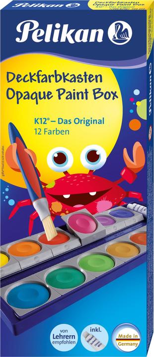Produktbild Pelikan Deckfarbkasten K12 (Multicolor, 49.50 ml)