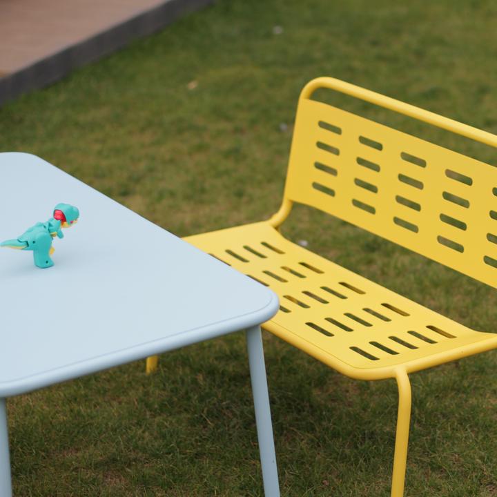 Image du produit Casa.Pro Kindersitzgruppe Etroubles 4-tlg. Stahl Mehrfarbig
