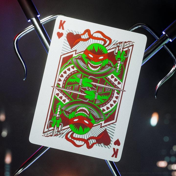 Produktbild Theory11 Teenage Mutant Ninja Turtles Playing Cards | (Englisch)