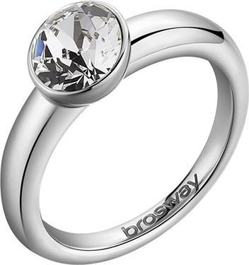 Brosway Charming steel ring with Affinity crystal BFF172 - Circuit: 52 mm (52)