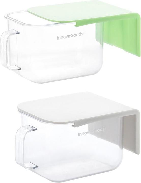 Image du produit InnovaGoods 2x récipient de cuisine autocollant (0.42 l)