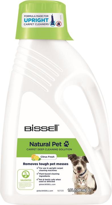 Image du produit Bissell Solution de nettoyage de tapis Upright Natural Wash and Refresh Pet 1500 ml