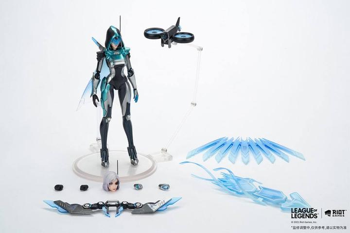 Actual product image Apex League of Legends figurine 1/8 Project Ashe 25 cm