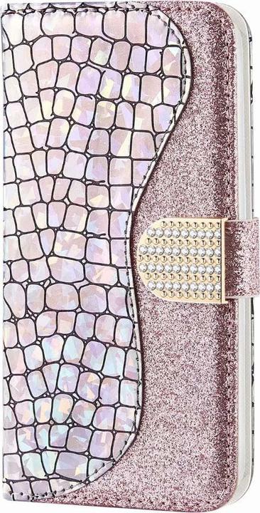 Image du produit PhoneLook Fourre Flip Croco Strass (Samsung Galaxy S10)