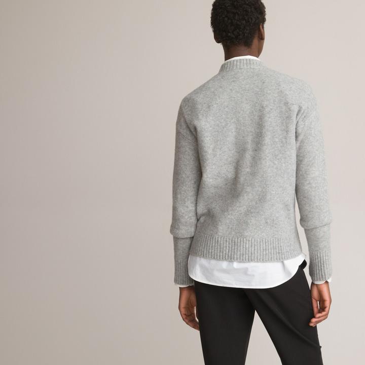 Immagine prodotto La Redoute Collections Maglia con scollo rotondo (S)