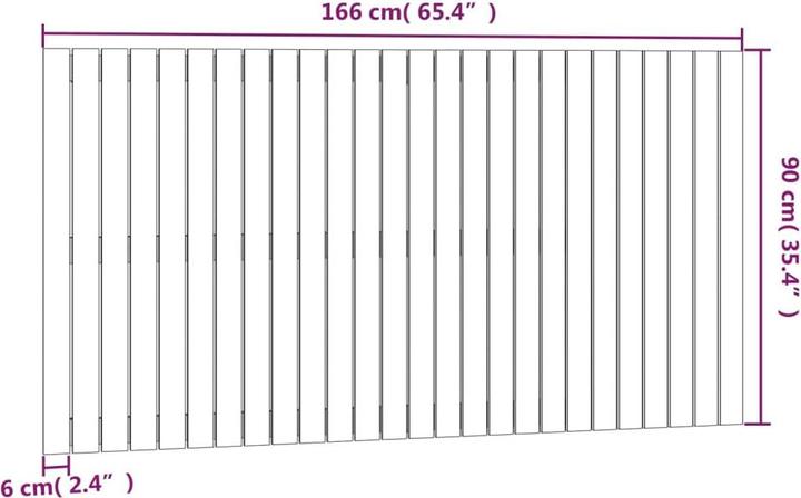 Produktbild VidaXL Chloé (185 x 3 x 110 cm)