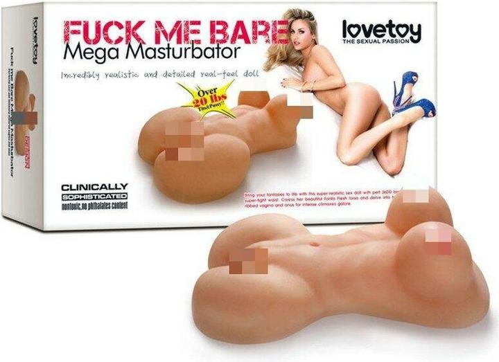 Actual product image Lovetoy Fuck me Bare