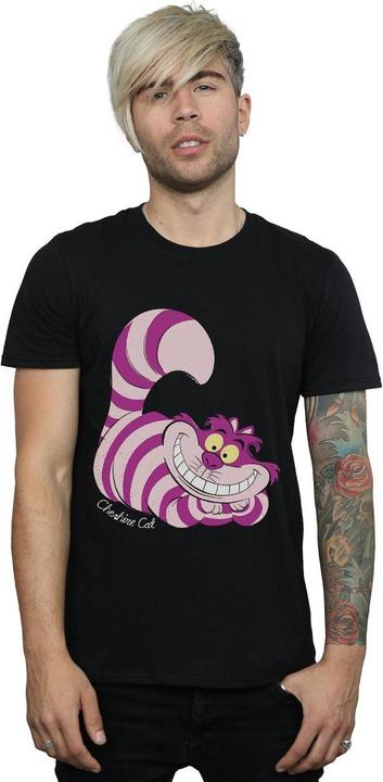 Image du produit Alice In Wonderland T-shirt en coton pour hommes avec le chat du Cheshire (XXL)