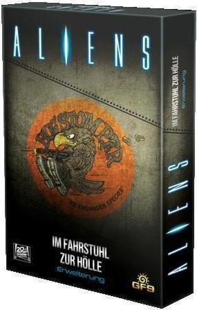 Actual product image Gale Force Nine Aliens "In the Elevator to Hell" Expansion - German (German)