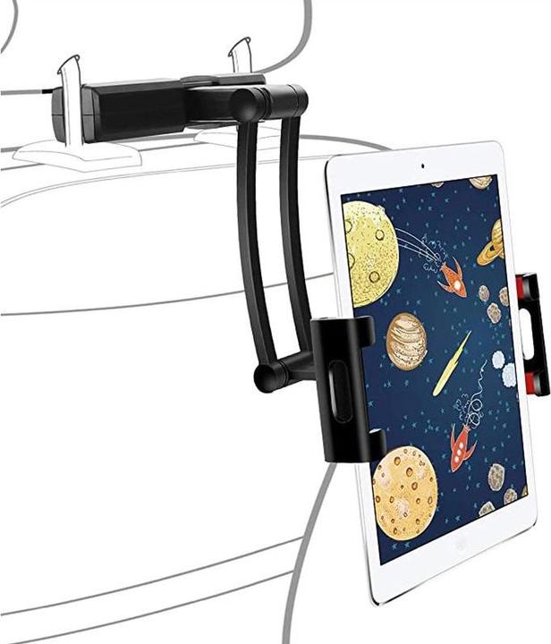 Produktbild Rock Autohalterung für Handy & Tablett für Kopfstütze, Grösse 12,5 - 19 cm