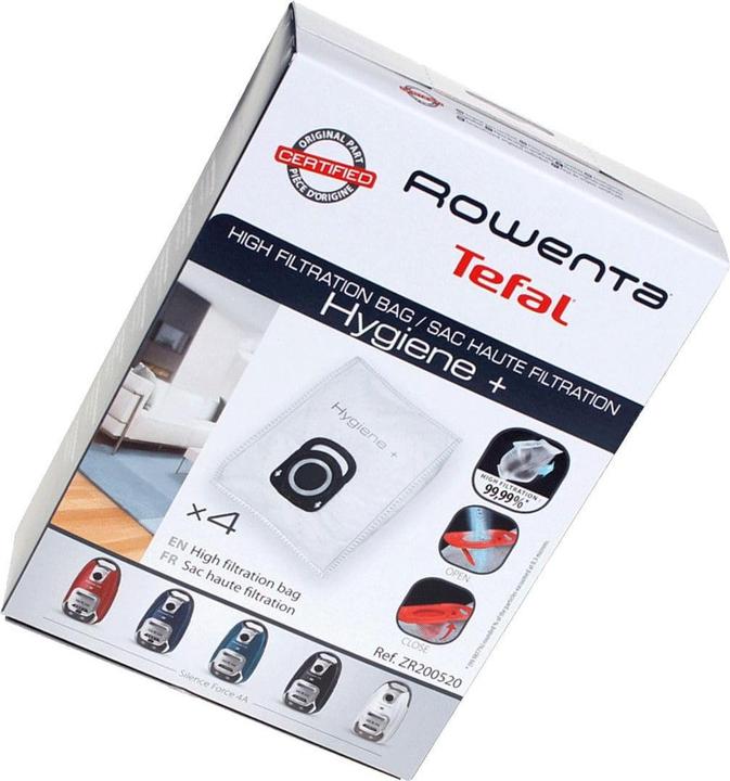 Actual product image Rowenta ZR200520 Dust bag (4 x)