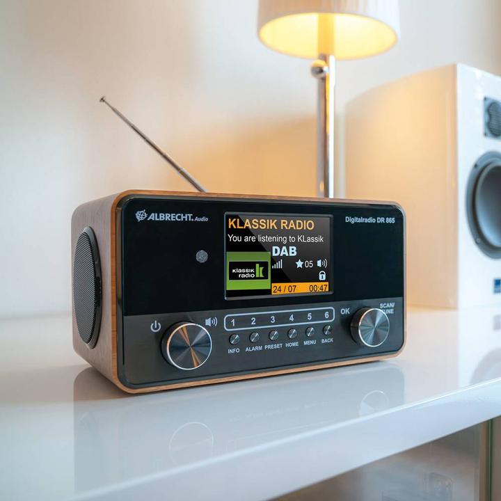 Actual product image Albrecht DR 865 Senior (FM, DAB+)