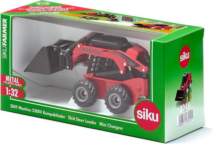 Image du produit Siku Manitou 3300V Mini chargeur Farmer Serie, 1:32, 195x97x71 mm, métal, dès 3+