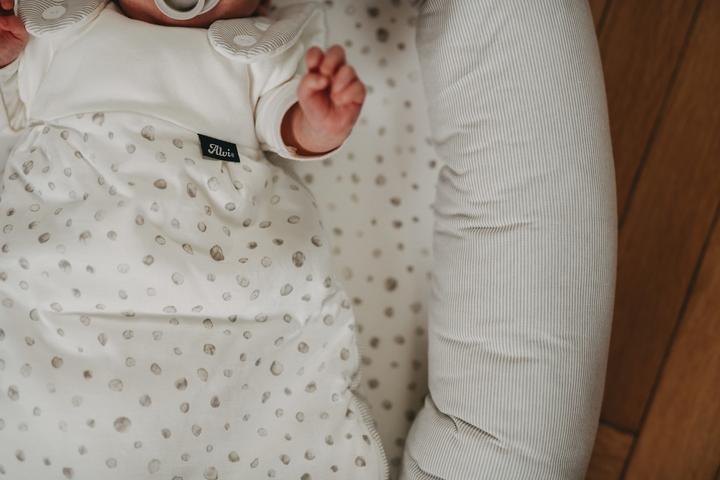 Produktbild Alvi Baby-Ganzjahresschlafsack Mäxchen Aqua Dot Gr. 68/74 (74 cm, 2.5 TOG)