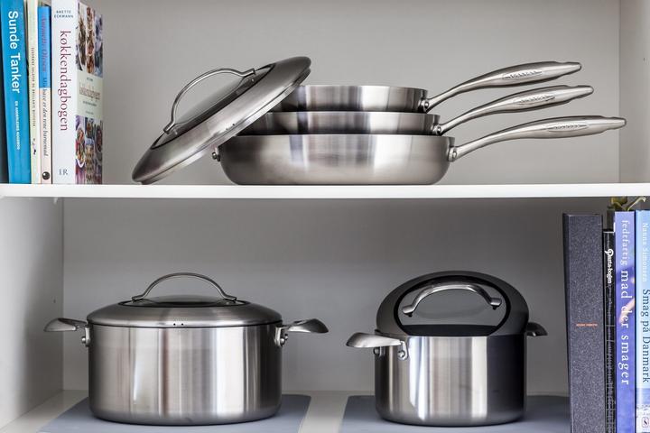 Actual product image Scanpan 65252000 Saucepan with lid - CTX, 3.5 L (20 cm, Pot)