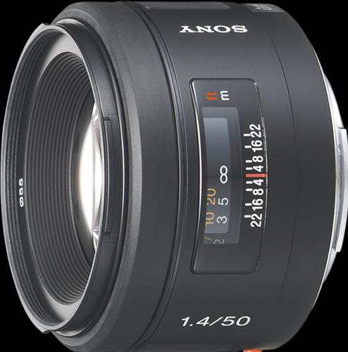 Image du produit Sony 50mm f/1.4, Full Frame A-Mount (Sony A)
