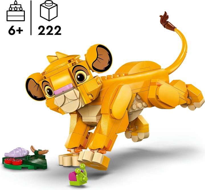 Productafbeelding LEGO 43243 Simba, de leeuwenwelp van de koning (43243, LEGO Disney)