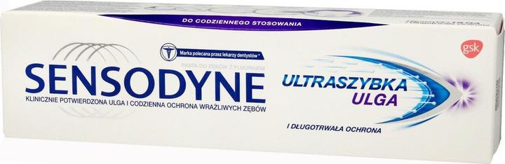 Produktbild Sensodyne Ultra-Fast Toothpaste Relief 75Ml (75 ml)