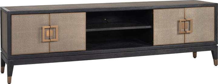 Immagine prodotto Richmond Interiors Mobili TV Bloomingville nero oro spazzolato 185