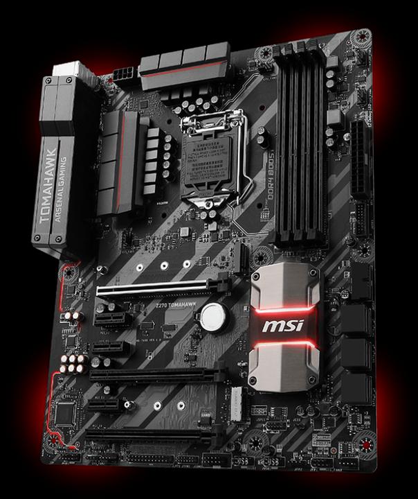 Image du produit MSI Z270 Tomahawk (LGA 1151, Intel Z270, ATX)