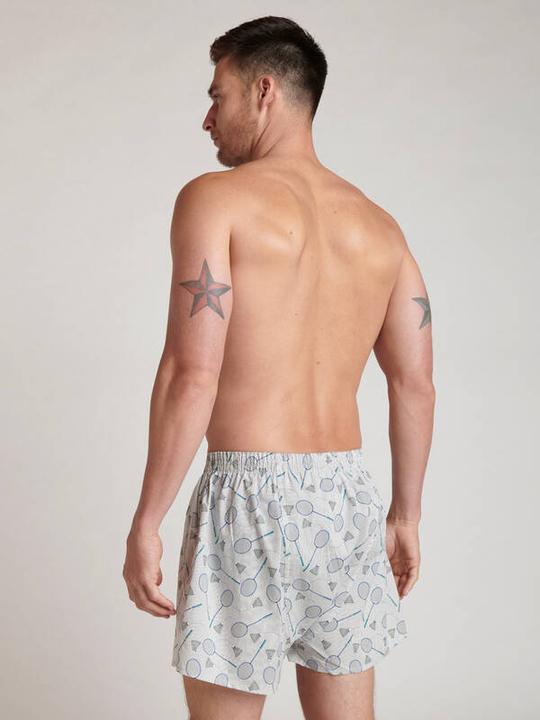 Actual product image Jockey Badminton Boxer Shorts (S)