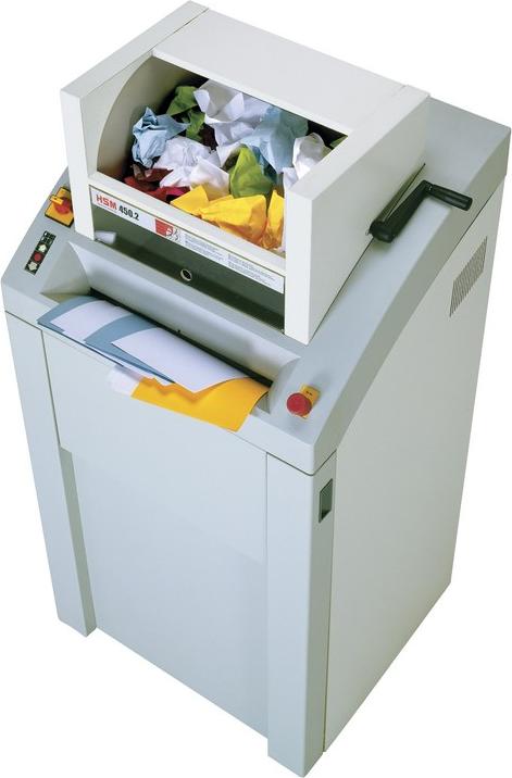 Image du produit HSM Destructeur de documents grande capacité, POWERLINE 450.2 (Coupe de particules)