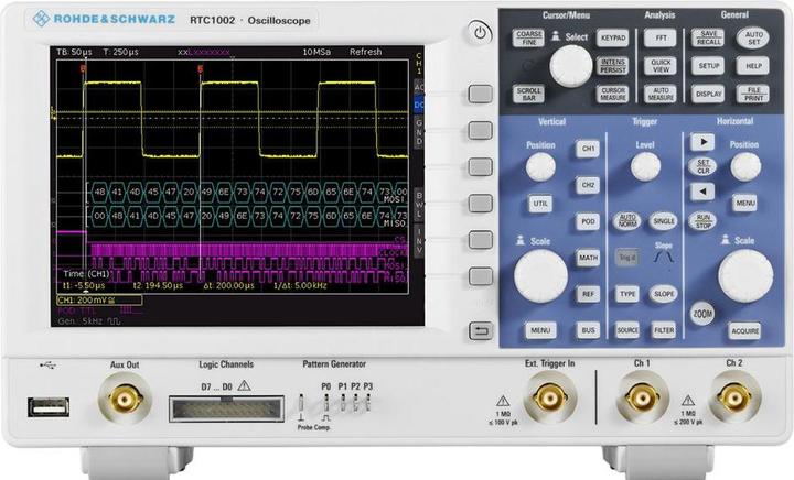 Actual product image Rohde & Schwarz RTC1000 Oscilloscope, 300 MHz, 2ch