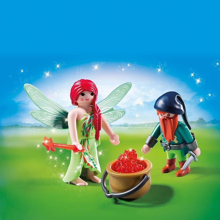 Produktbild Playmobil Duo Pack Elfe und Zwerg (6842)