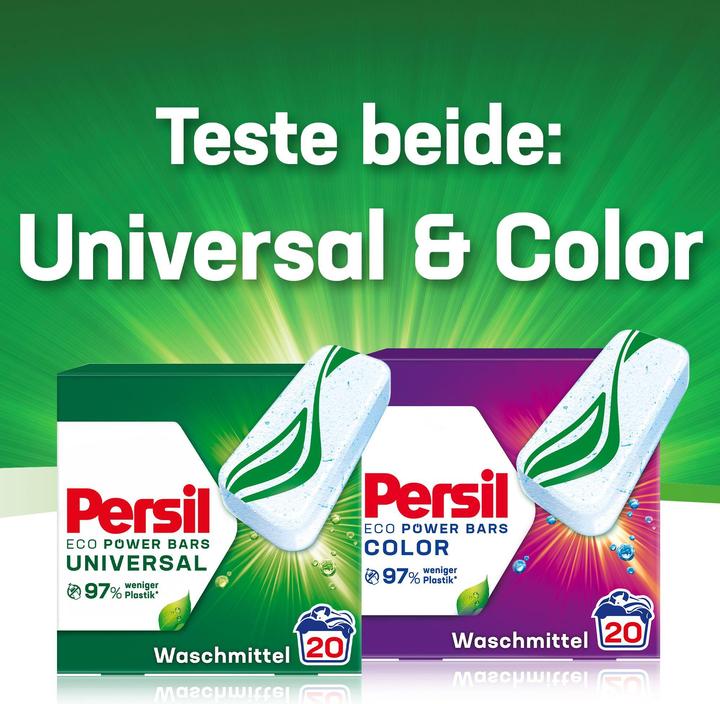 Produktbild Persil Eco Power Bars (20 Waschgänge, Tabs)