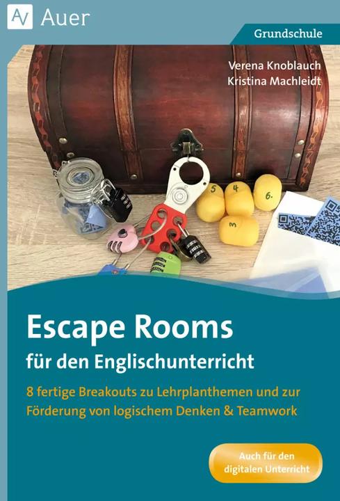 Produktbild Escape Rooms für den Englischunterricht 3/4 (Deutsch, Kristina Machleidt, 2023)
