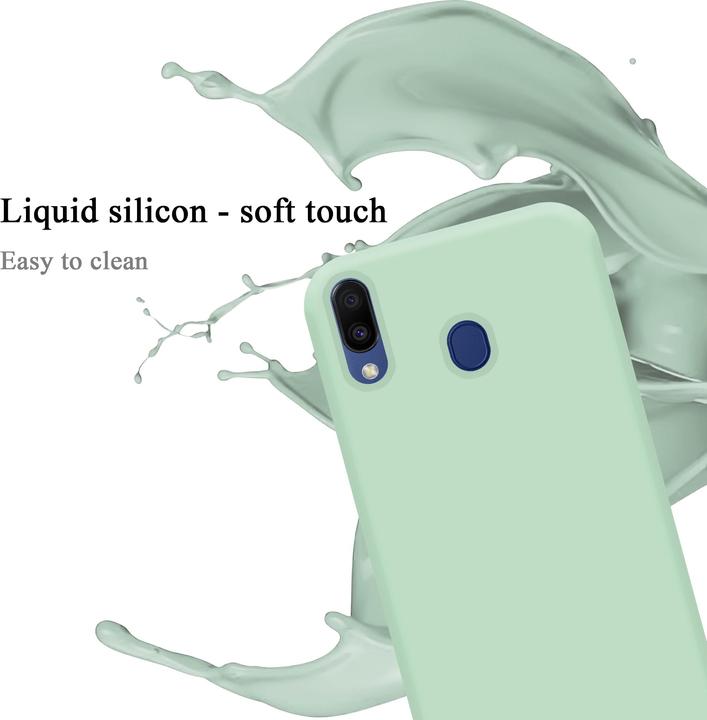 Immagine prodotto Cadorabo Copertura della cassa del silicone liquido TPU (Samsung Galaxy M20)