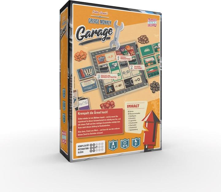Produktbild Board Game Circus Grease Monkey Garage (d) (Deutsch)
