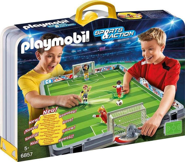Produktbild Playmobil Grosse Fussballarena zum Mitnehmen (6857)