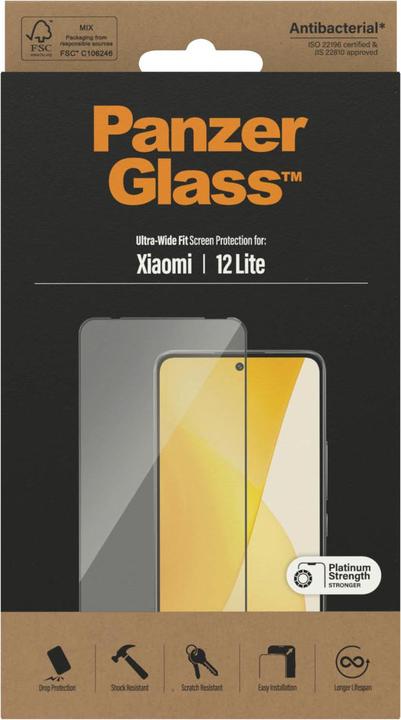 Actual product image PanzerGlass Xiaomi 12 Lite (1 Piece, Xiaomi 12 Lite)