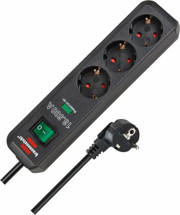 Actual product image Brennenstuhl Eco-Line (3 x, CEE 7/3, 1.50 m)