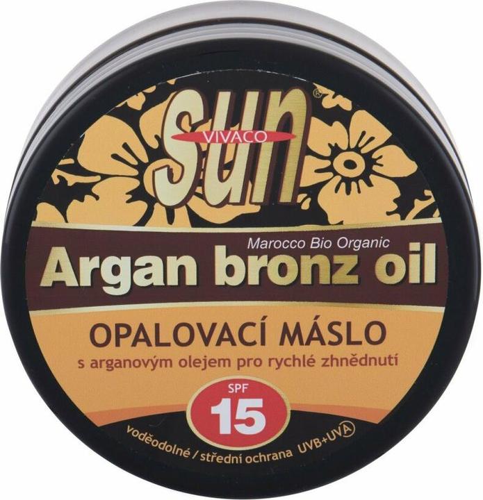Vivapharm Sun Argan Bronz Oil Spf 15 Opalovaci Maslo S Bio Arganovym Olejem (Sonnencreme, SPF 15, 200 ml, 150 g)