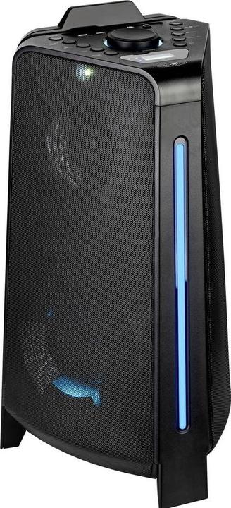 Produktbild Reflexion PS100BT BT Disco Lautsprecher sw UKW Karaoke 800W Musik AUX USB 1 (10 h, Akkubetrieb)