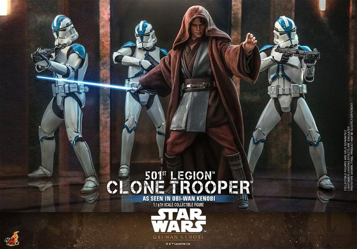 Actual product image Hot Toys Star Wars: Obi-Wan Kenobi 1/6 501st Legion Clone Trooper